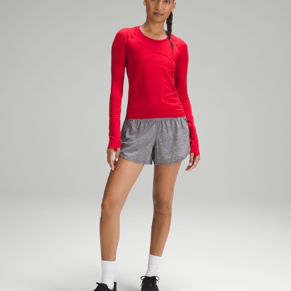lululemon athletica Tops - Swiftly tech LS 2.0 RACE color DR RD